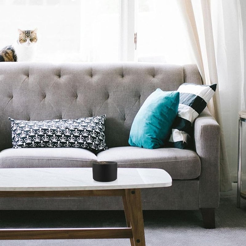 منفضة سجائر خزفية كبيرة مع غطاء مقاومة للرياح عالية السعة للمكتب والبار والشرفة وديكور المنزل - Image 4